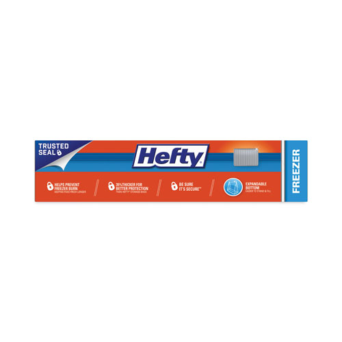 Reynolds Hefty Slider Bags | 1 gal， 2.5 mil， 10.56