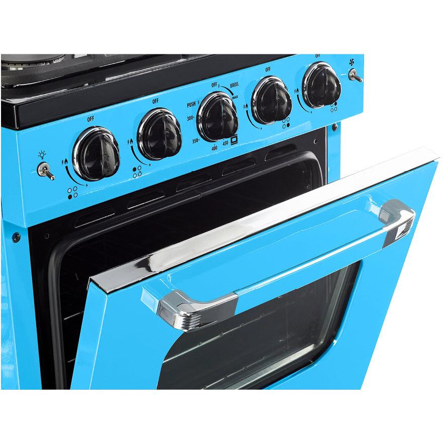 Unique Appliances 24-inch Freestanding Gas Range with Convection Technology UGP-24CR RB