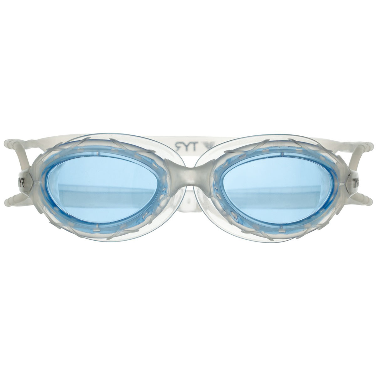 TYR Nest Pro Nano Goggle: Clear Frame/Clear Lens