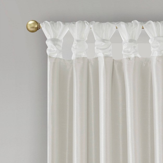 Lillian Twist Tab Total Blackout Window Curtain