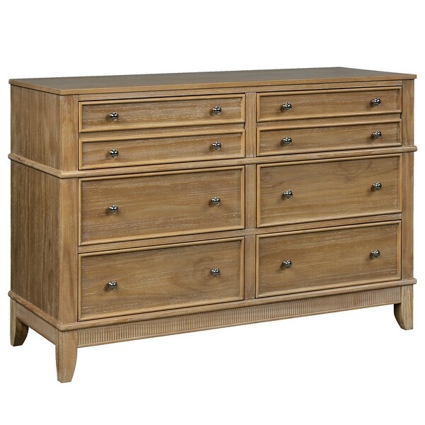 52L Hazel 6-Drawer Solid Wood Storage Cabinet Dresser - - 37176335