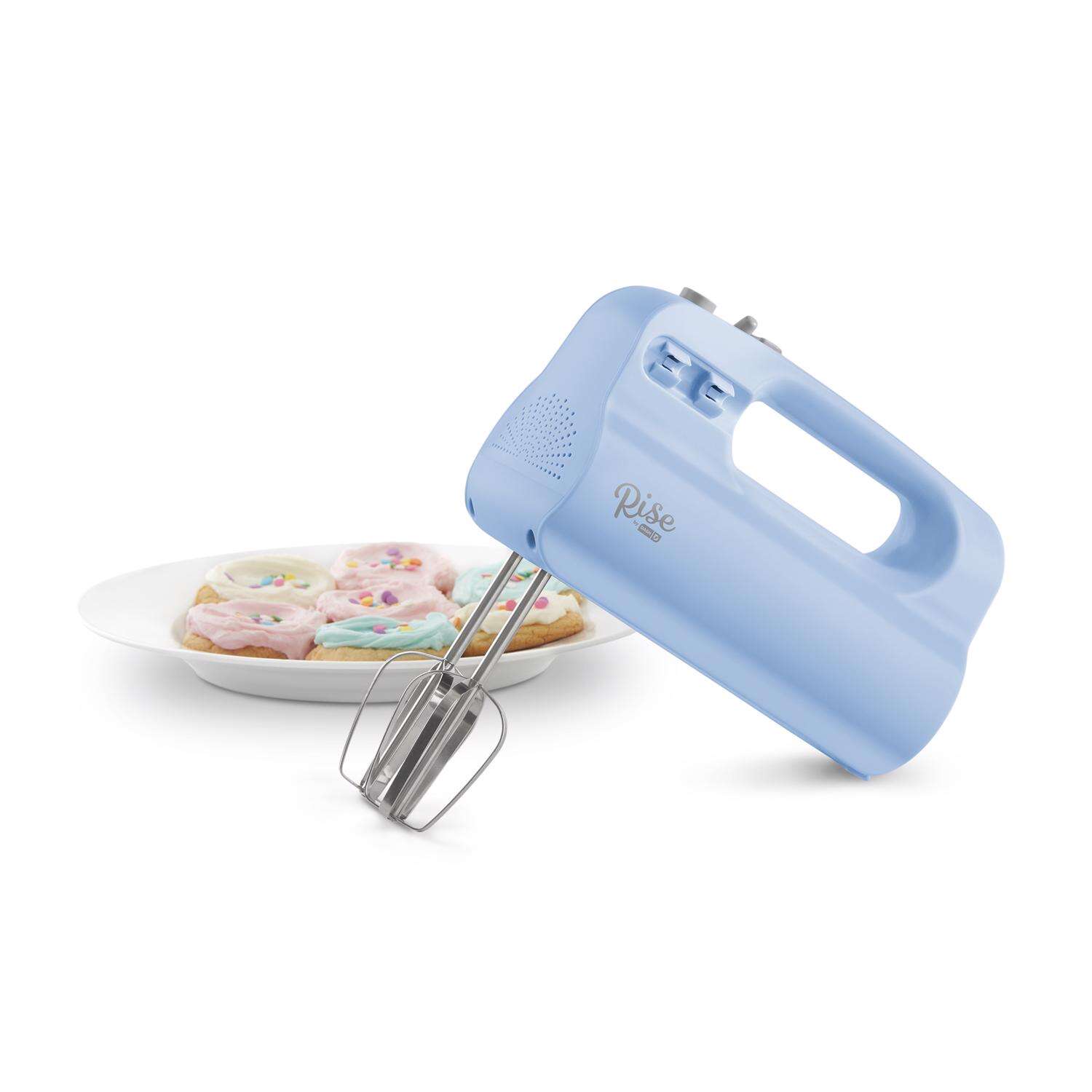 Rise by Dash Aqua Sky 5 speed Hand Mixer