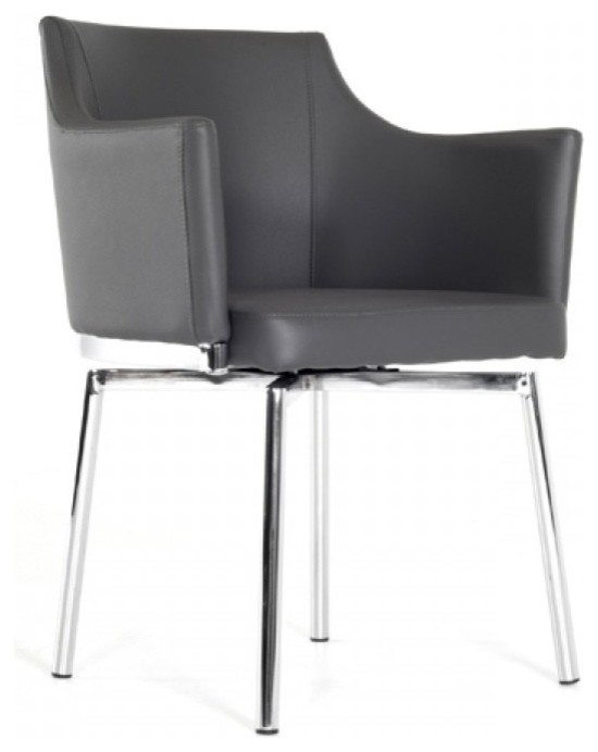 Modrest Kaweah Modern  Dining Chair   Contemporary   Dining Chairs   by VirVentures  Houzz