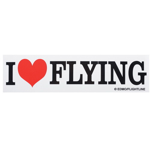 Designer Decal 5065 Bumper Sticker   I??Flying