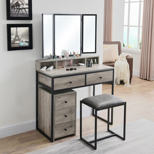 Small Dresser， Narrow Storage Cabinet with 3 Wooden Drawers， Slim Side Drawer Chest， 20.8H x 11.8L x 15W， - as picture - - 37668530