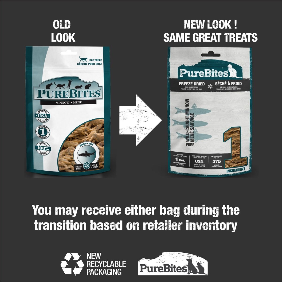 PureBites Minnow Freeze-Dried Cat Treats