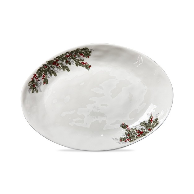 Tag Farmhouse Deep Oval Platter