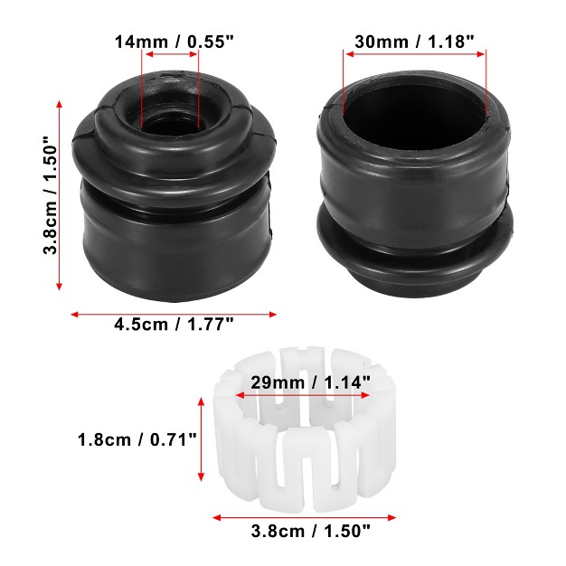 Unique Bargains Shift Lever M t Ball Seat And Dust Seal For Honda Civic Crx Del Sol Vtec For Acura Integra 1pcs