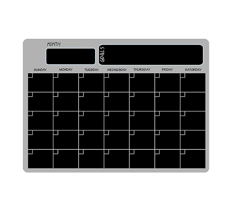 Magnetic Calendar Dry Erase Weekly Monthly Calendar Planner Fridge Whiteboard