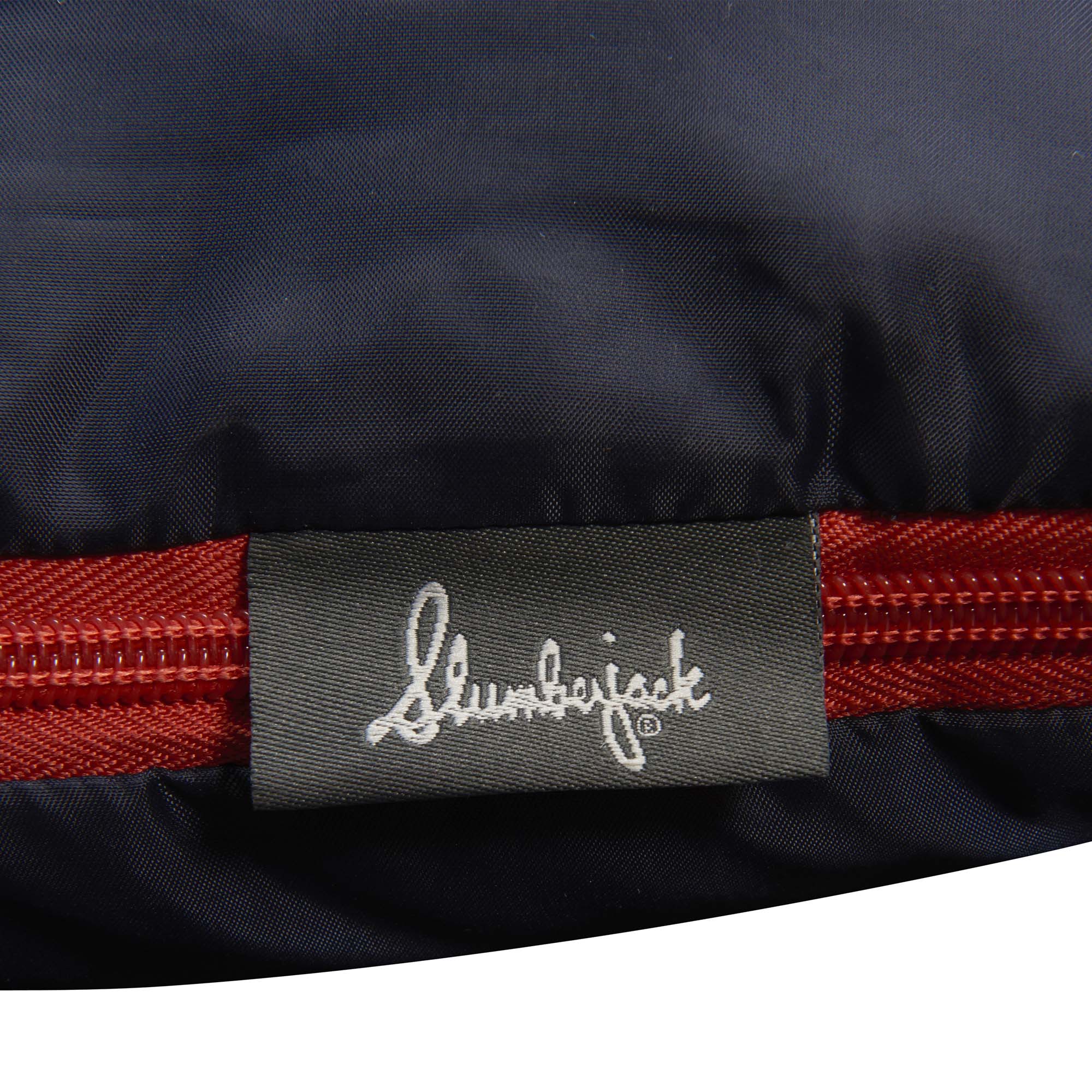 Slumberjack Shadow Mountain 30-Degree Hooded Sleeping Bag, 35"x88"