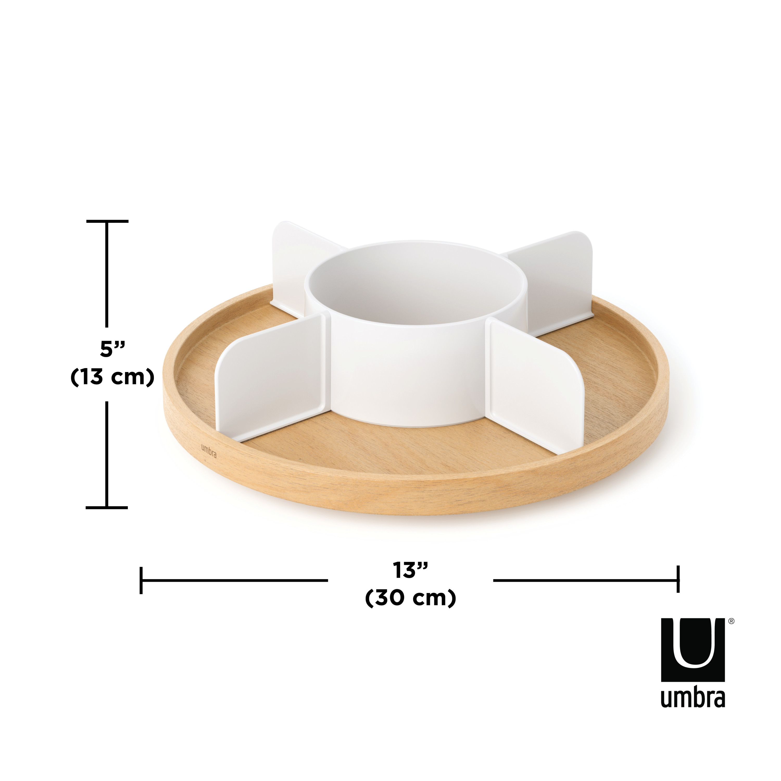 Umbra Bellwood Divided Lazy Susan