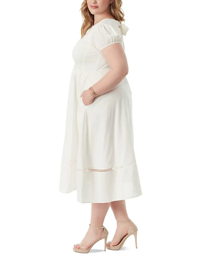 Trendy Plus Size Leighten Tie-Back Dress