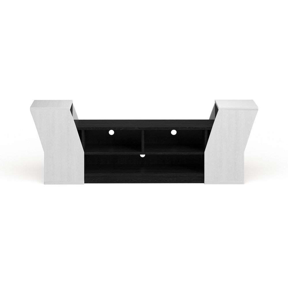 Tai Contemporary 71 inch 3 Open Shelf TV Console by Furniture of America