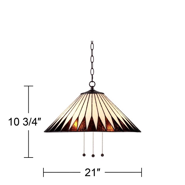 Wide  Style Feather Art Glass Fixture For Dining Room House colors May Vary