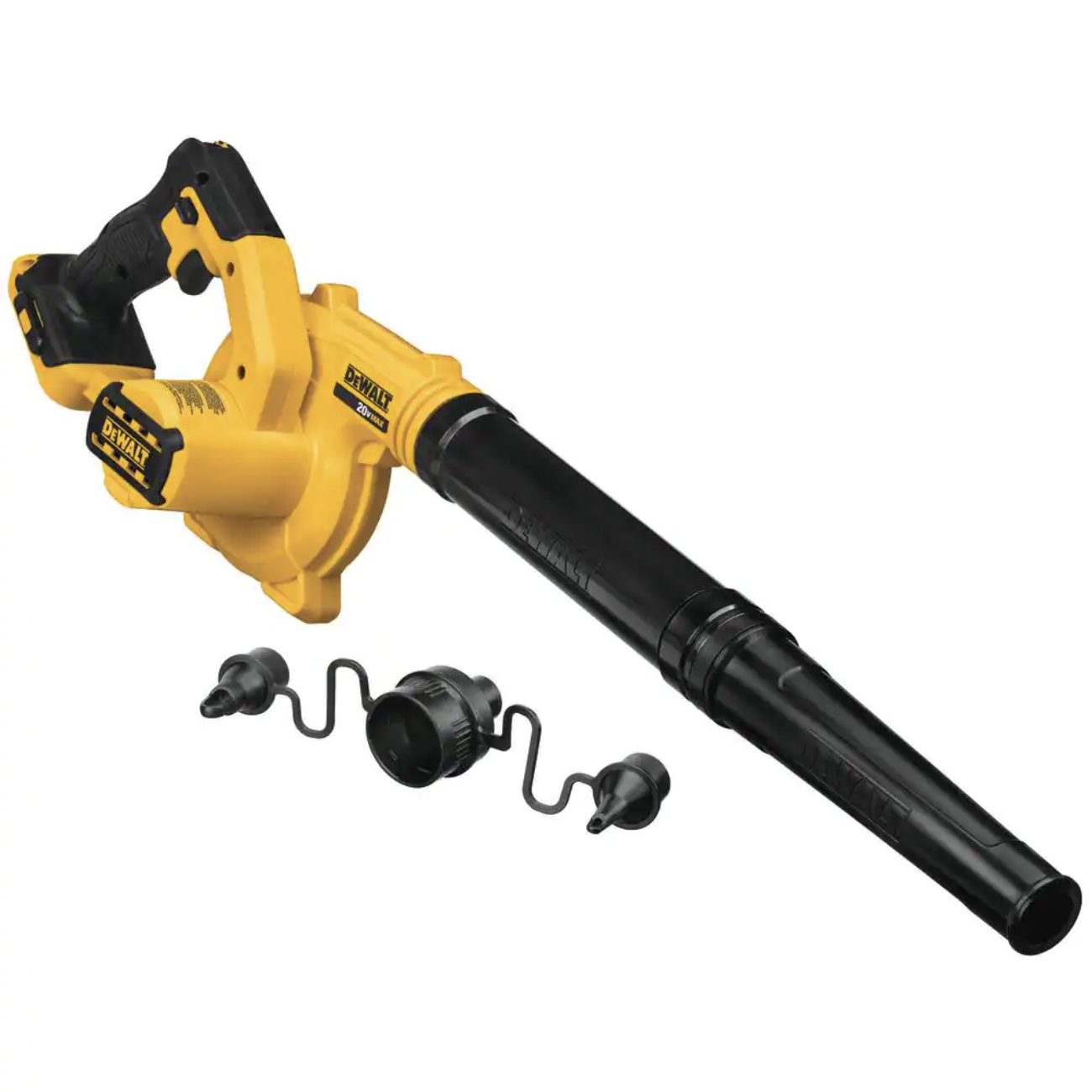 Dewalt 20-Volt MAX Cordless Compact Jobsite Blower 135 MPH 100 CFM with (1) 20-Volt 4.0Ah Battery (DCE100BW204)