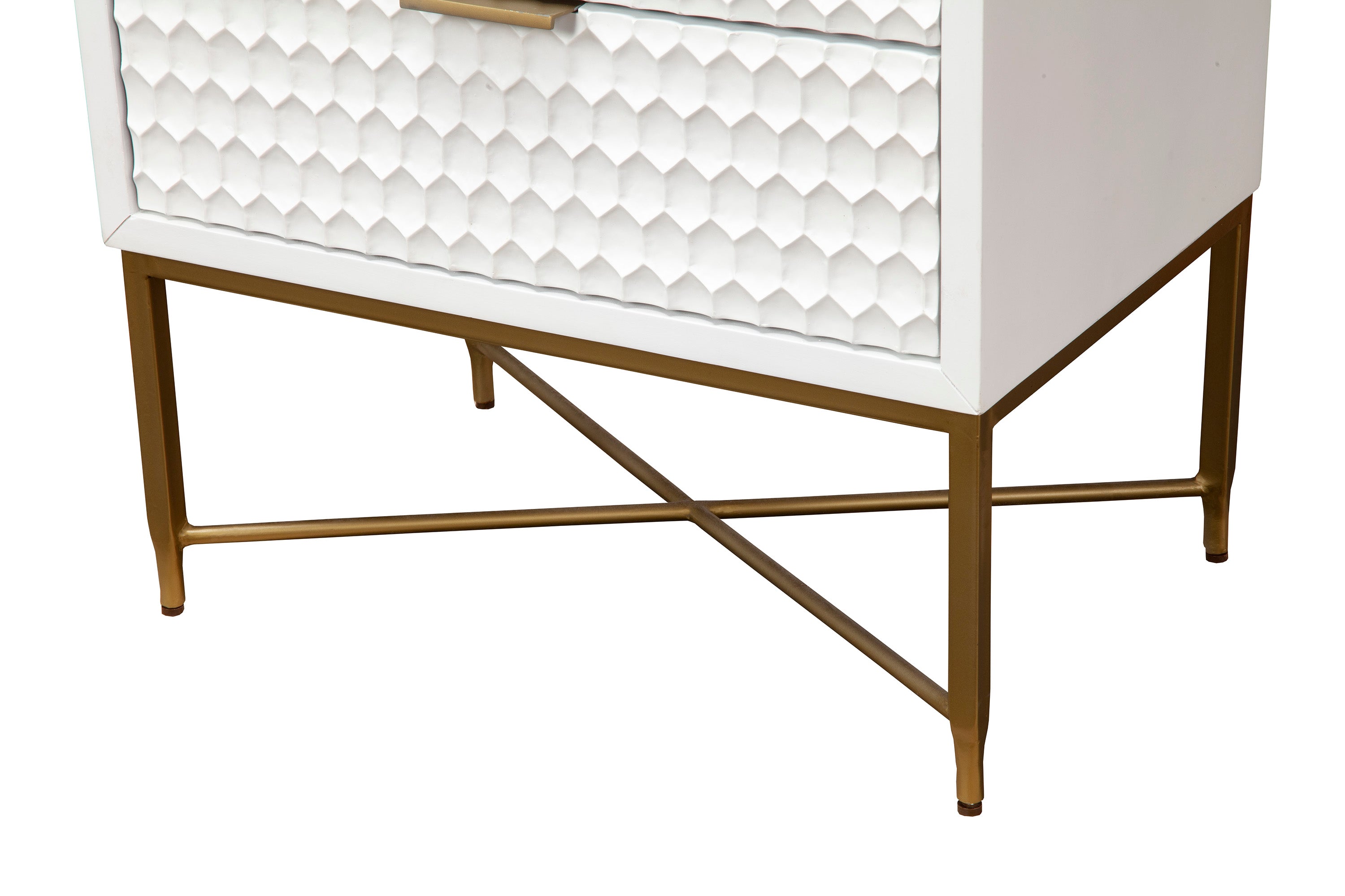 White Pearl Nightstand