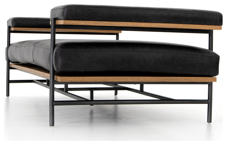 Aliana Chaise Sonoma Black   Modern   Indoor Chaise Lounge Chairs   by Virgil Stanis Design  Houzz