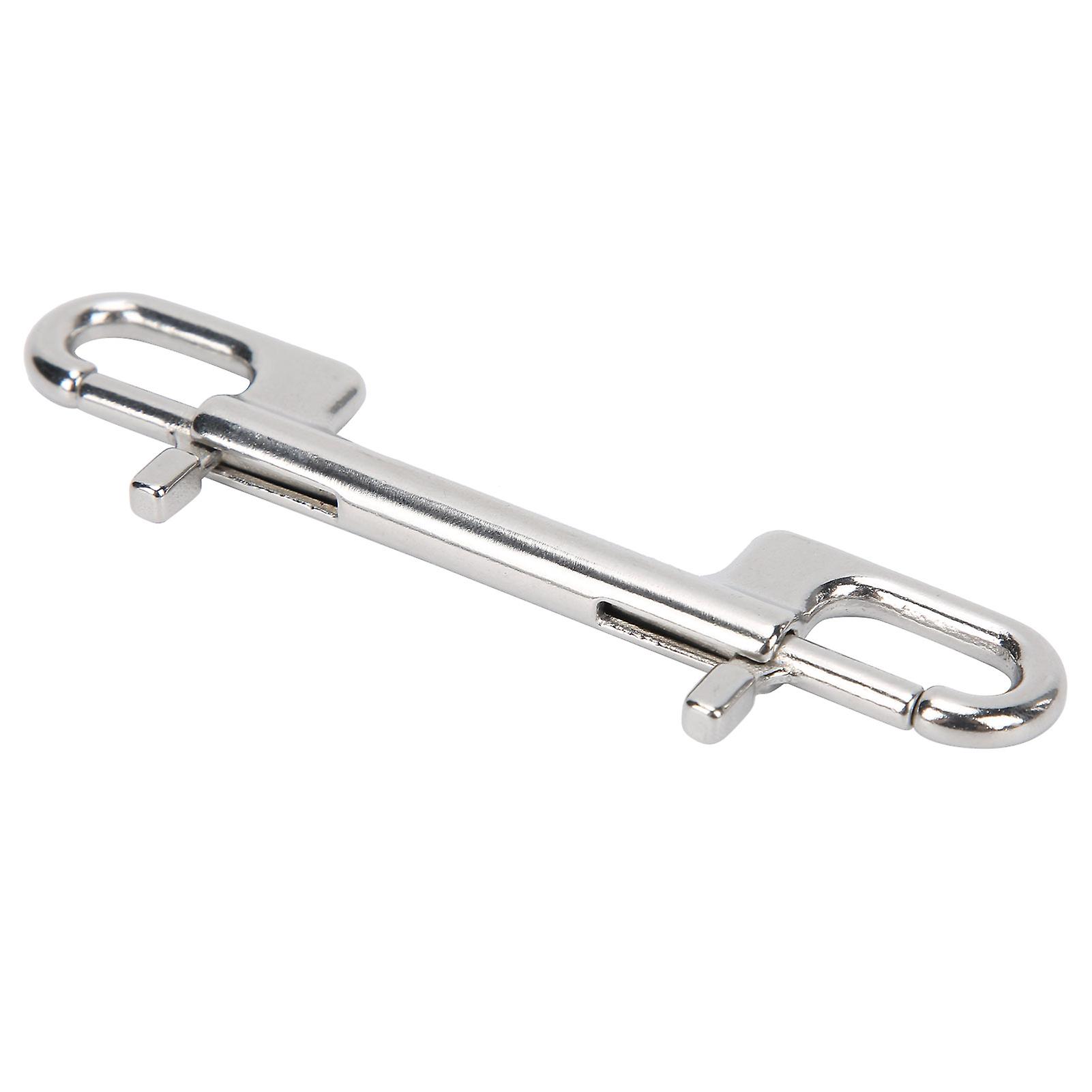 Stainless Steel Diving Double Ended Snap Clips Double Eye Bolt Snap Hooks Buckle