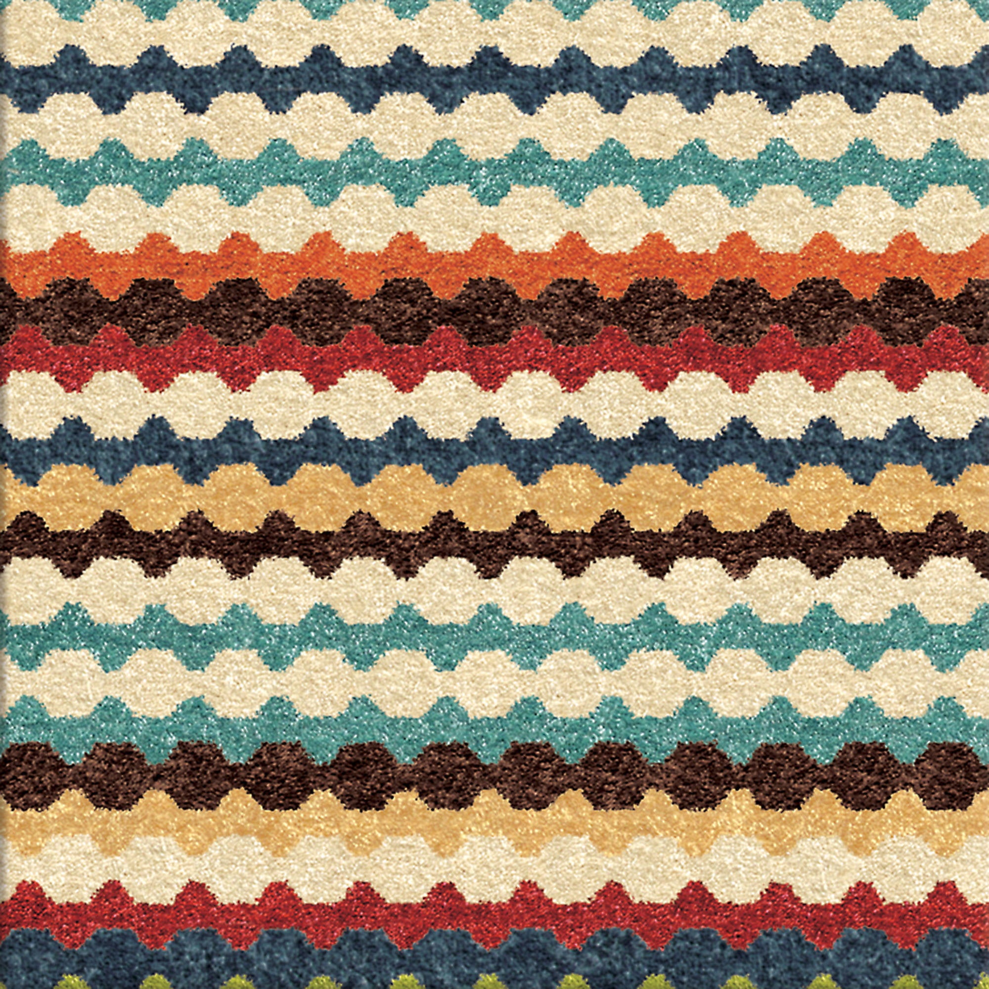 Orian Rugs Nik Nak Multi-Colored Area Rug or Runner