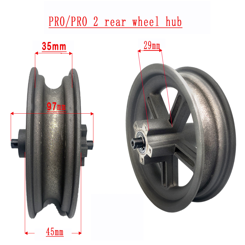 8.5 inch wheel aluminum alloy electric scooter wheel hub for Pro/Pro2 for tyres and wheels