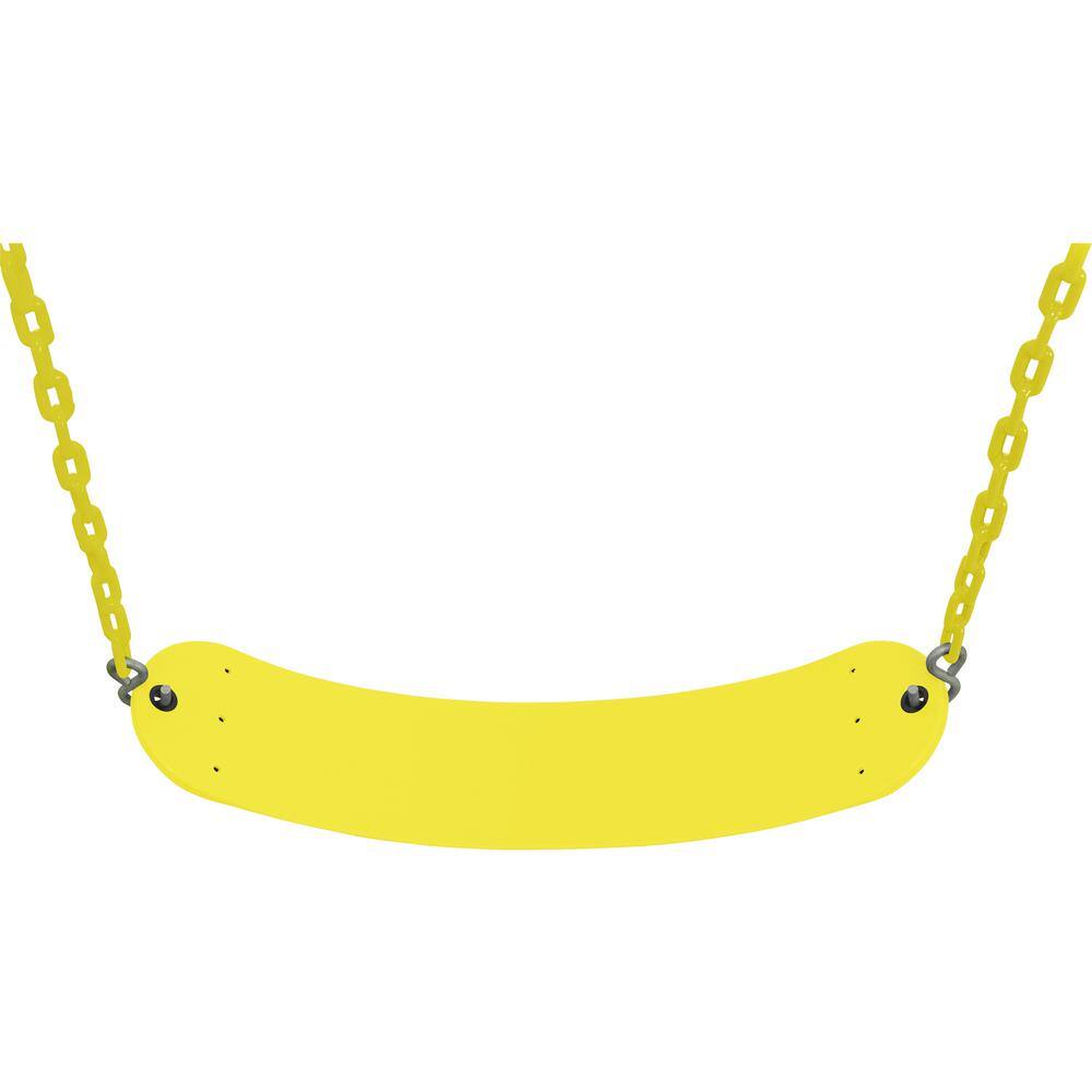 Swingan Machrus Swingan Belt Swing For All Ages Vinyl Coated Chain Yellow SW27VC-YL