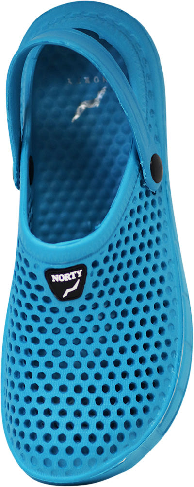 NORTY Womens Clogs Adult Female Comfort Sandals Turquoise - Runs 2 Sizes Small