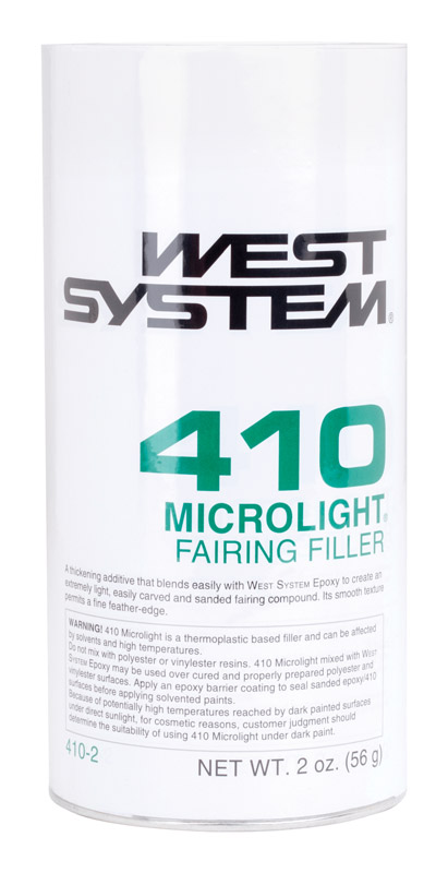 West System Microlight Low Strength Microfibers Fairing Filler 2 oz