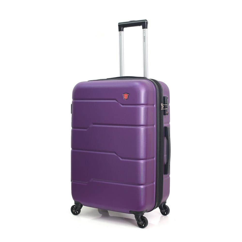 DUKAP Rodez 20 in. Carry-On Lightweight Hard Side Spinner DKROD00S-PUR