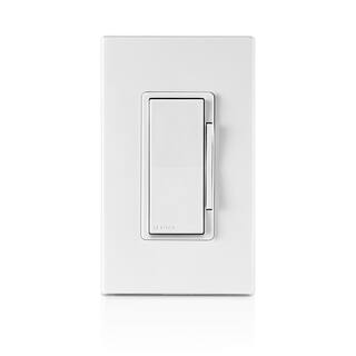 Leviton Decora Smart with Z-Wave Technology 600-Watt Dimmer WhiteLight Almond (2-Pack) VB2-DZ6HD-HD2