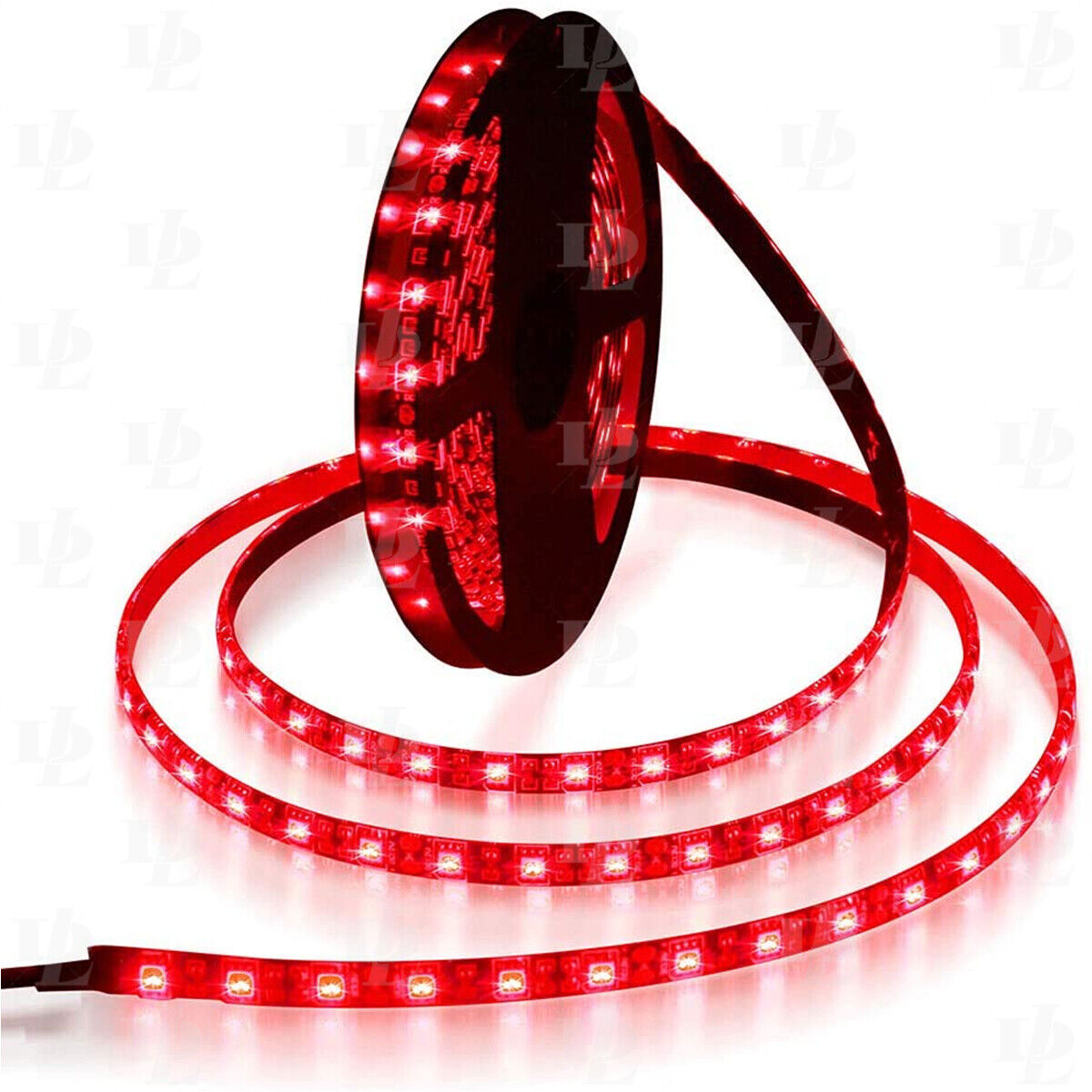 Wireless Waterproof LED Strip Light 16.4ft For Boat / Truck / Car/ Suv / Rv Red