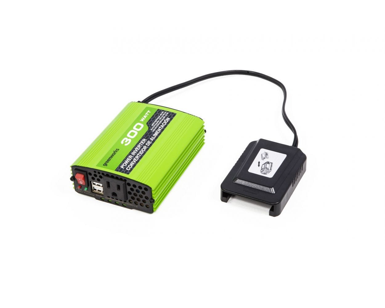 40V 300 Watt Cordless Power Inverter | Greenworks Tools