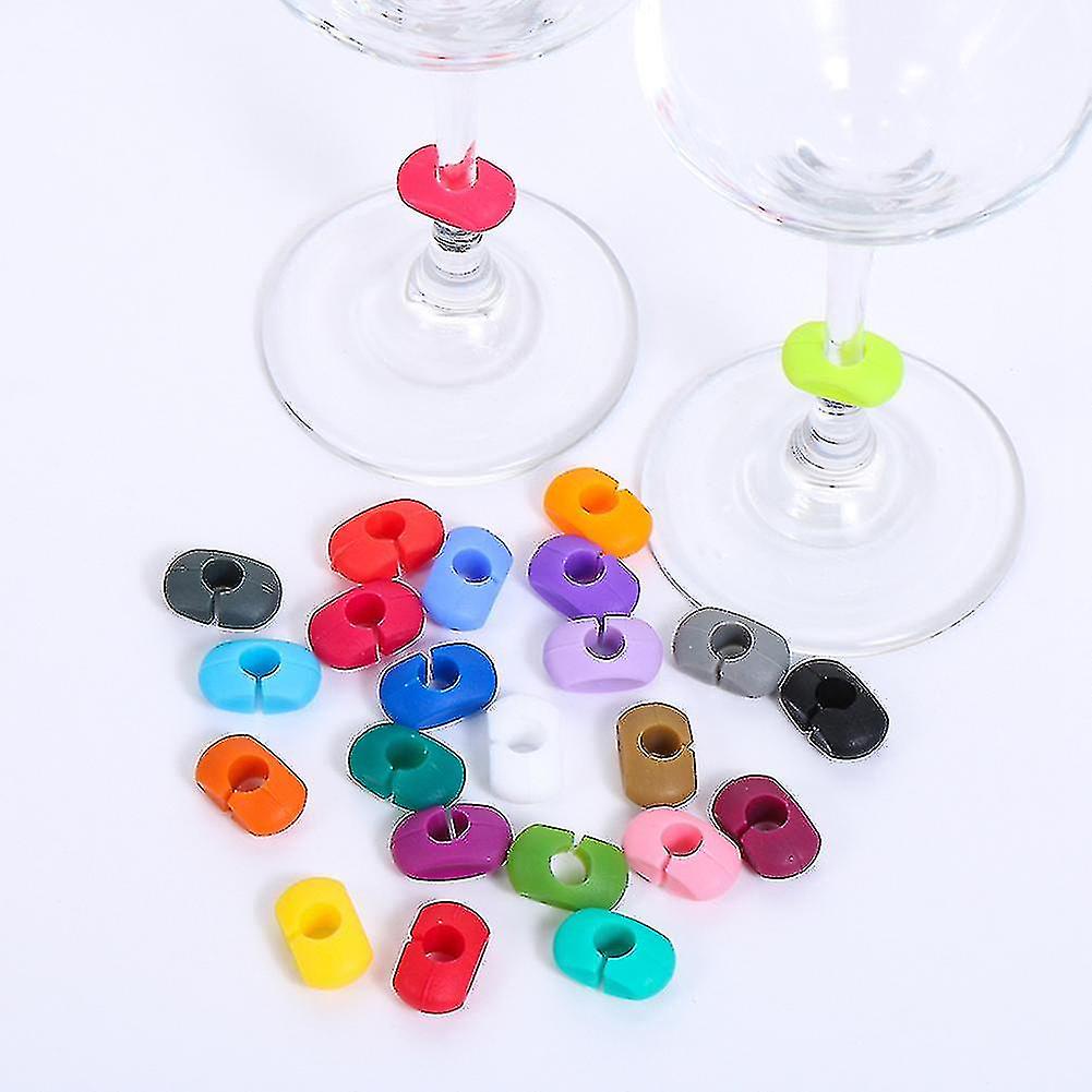 60pcs Wine Glass Markers Identification Cup Labels For Party Bar