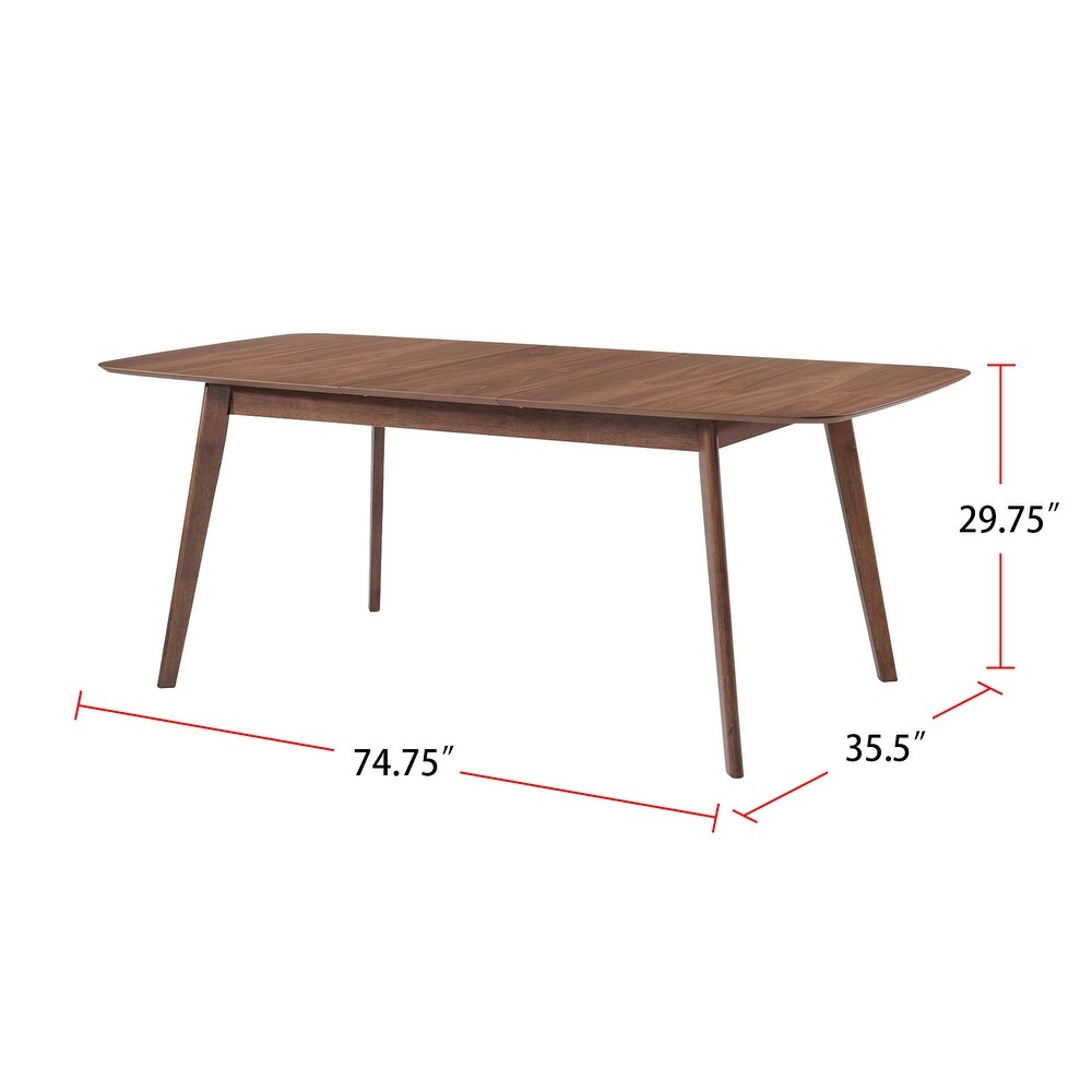 Rectangular Dining Table in Natural Walnut