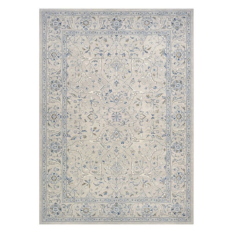 Couristan Sultan Treasures Floral Yazd Framed Floral Rug