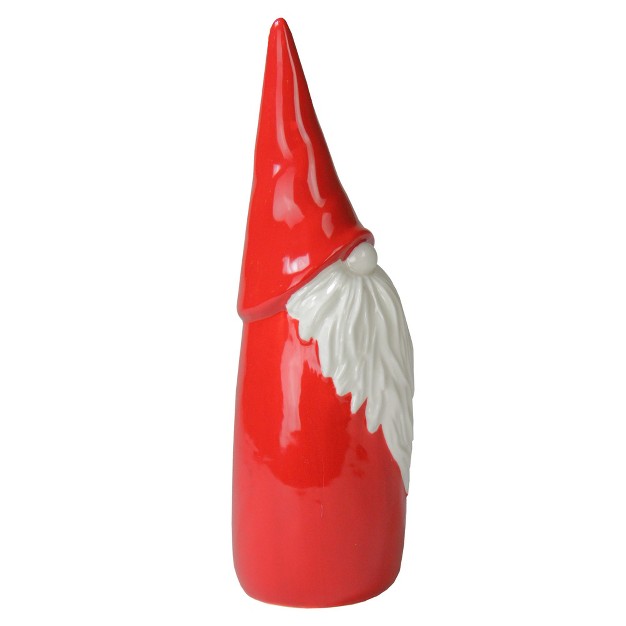 Red And White Santa Gnome Christmas Tabletop Decor