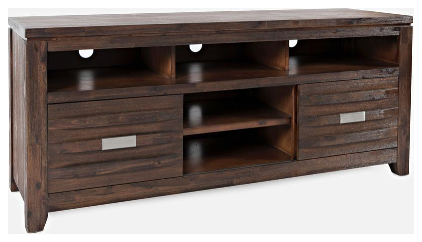 Altamonte 60 quotConsole   Brushed Walnut   Transitional   Console Tables   by Morning Design Group  Inc  Houzz