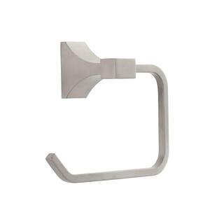Glacier Bay Leary Towel Ring in Brushed Nickel 20136-0504