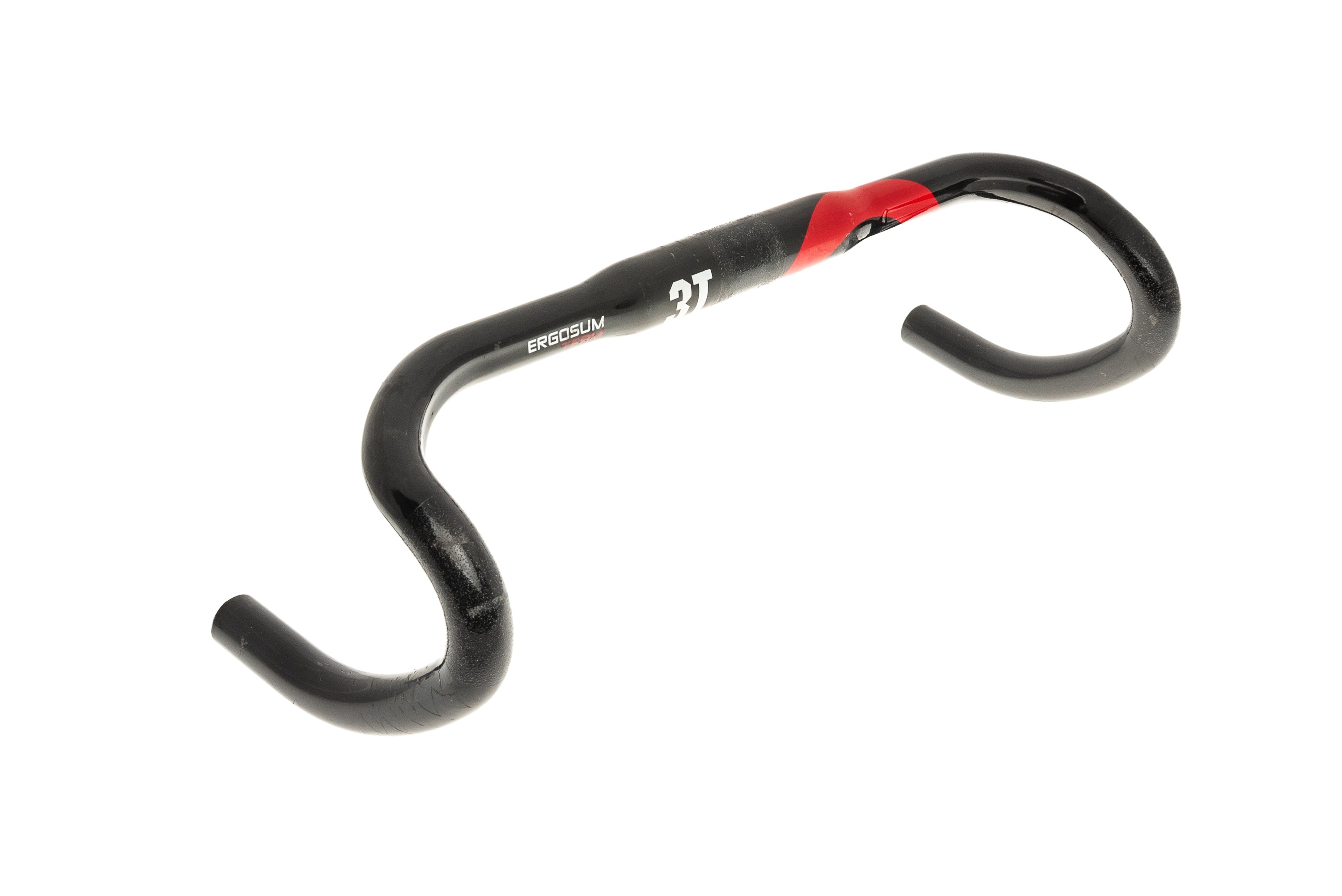 3T Ergosum Team Handlebar 31.8mm x 42cm Carbon Black/Red
