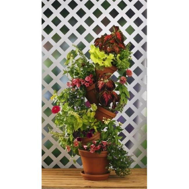 Flip Flop Flower Pot 301W Stackable Plant Stand