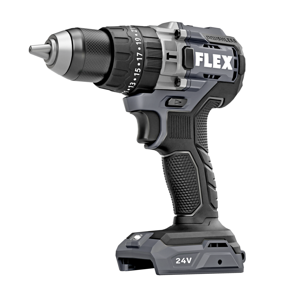 FLEX 24V 1/2 2 Speed Hammer Drill Bare Tool