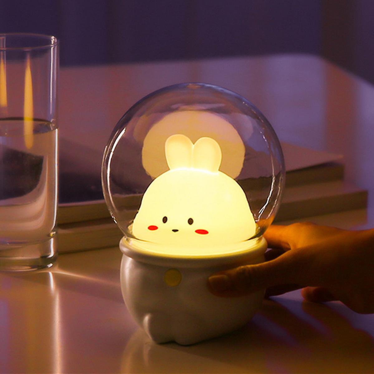 Rabbit Night Light，baby Night Light， Night Lamp For Bedroom， Led Night Light， Colour Changing Lamp， Suitable For Nursery Lamp/gifts