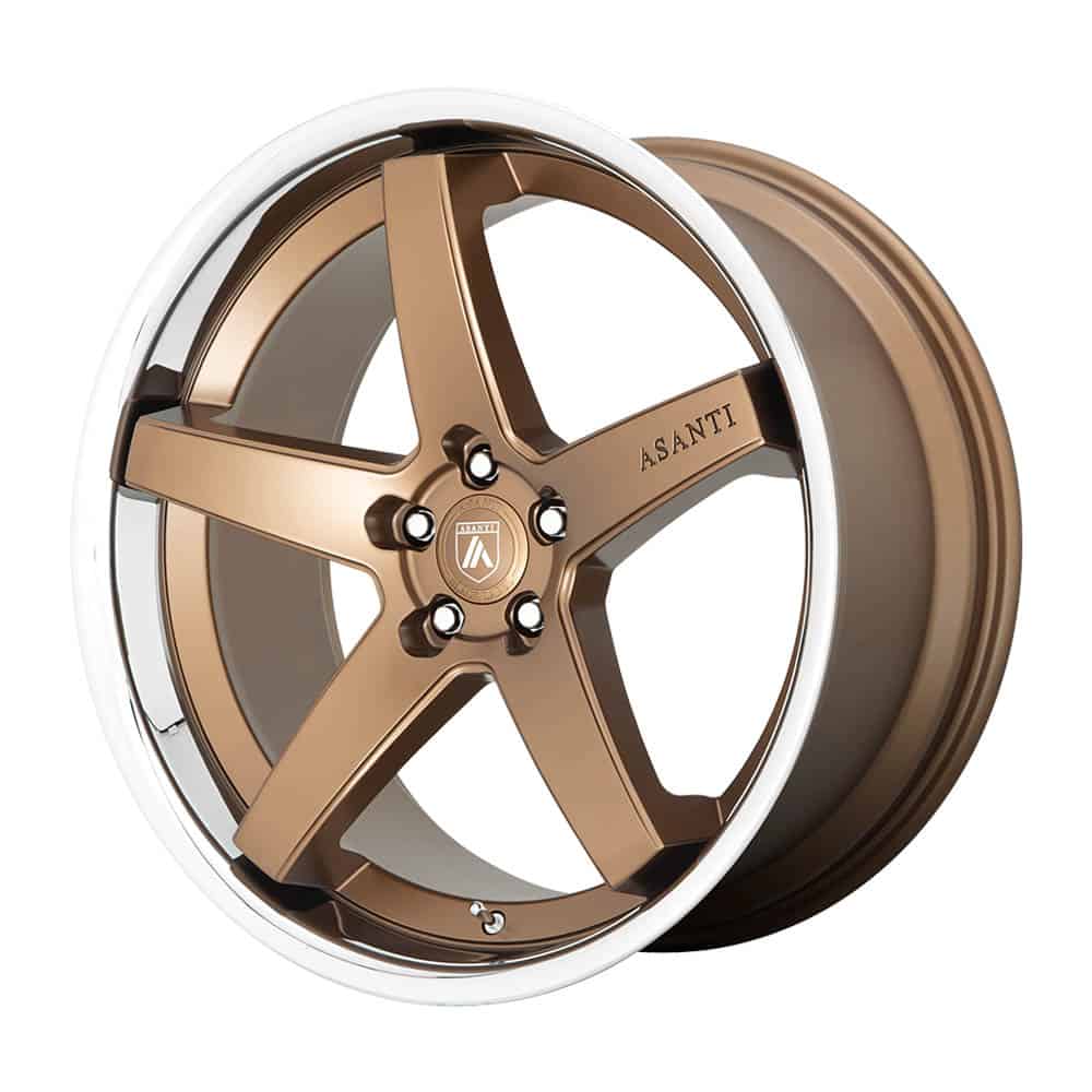 Asanti Black ABL31 REGAL AB31 22X10.5 5X4.5 S-BRZ CHR LP 35MM