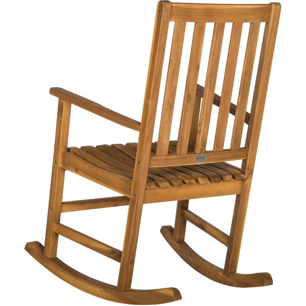 Barstow Rocking Chair Teak Safavieh