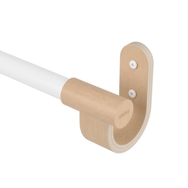 Umbra Bellwood Curtain Rod White