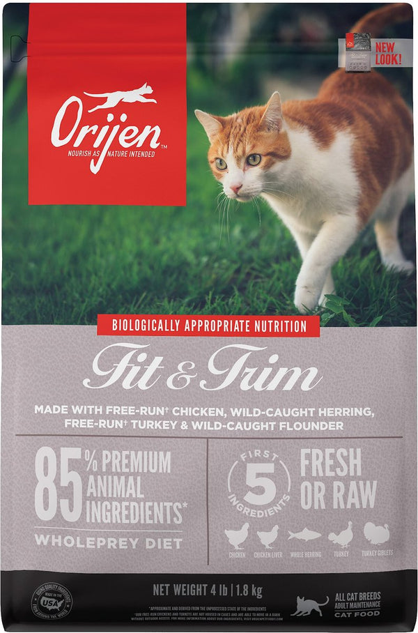 ORIJEN Grain Free Fit and Trim Dry Cat Food