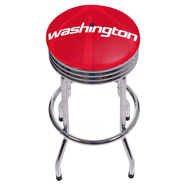 Washington Wizards Padded Ribbed Bar Stool