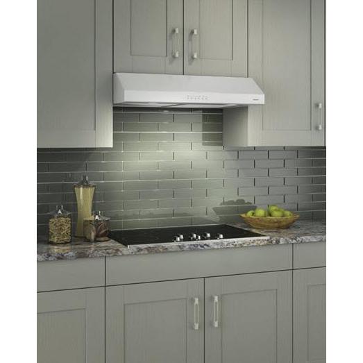 Broan 30-inch Glacier Under Cabinet Range Hood BCSM130WH