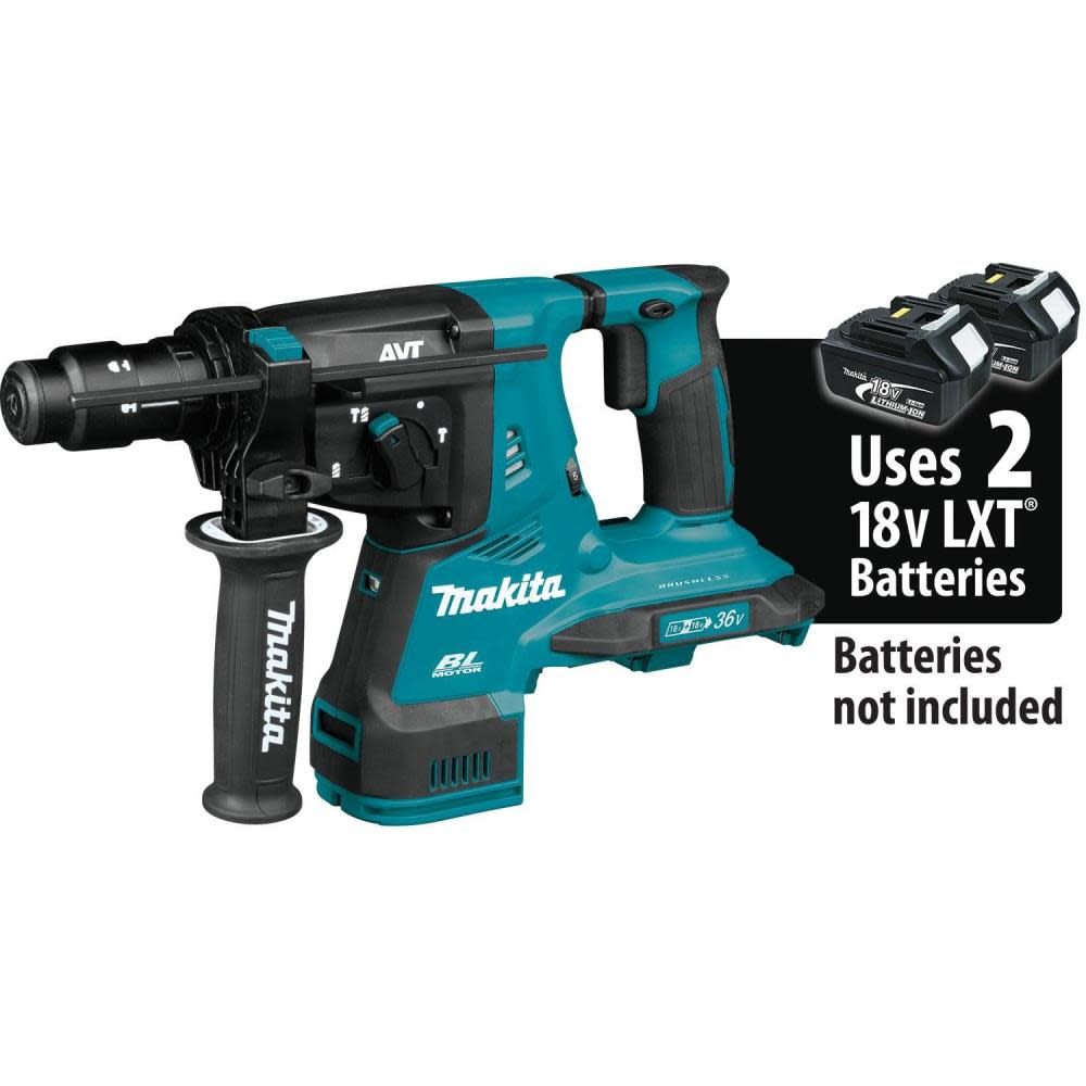 Makita 18V X2 LXT 36V 1 1/8" AVT Rotary Hammer Bare Tool XRH11Z from Makita