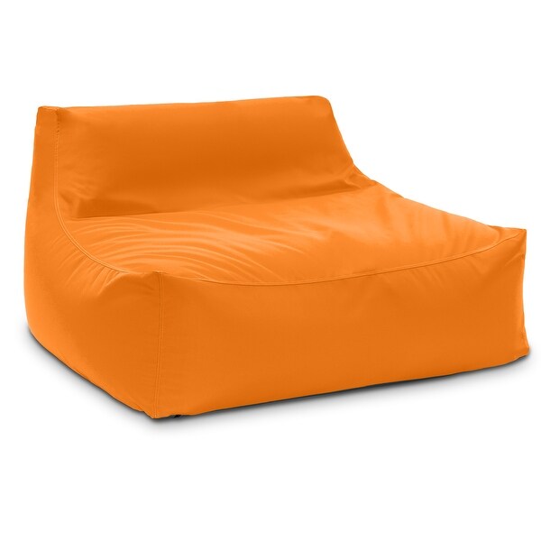 Jaxx Lavista Outdoor Bean Bag Loveseat / Modern Patio Sofa