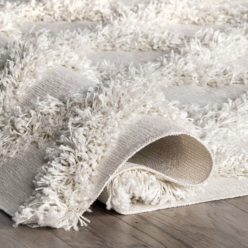 nuLOOM Francene Diamond Trellis Shaggy Rug